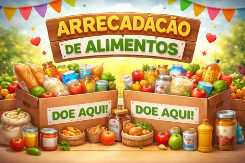 Campanha de doação arrecada alimentos